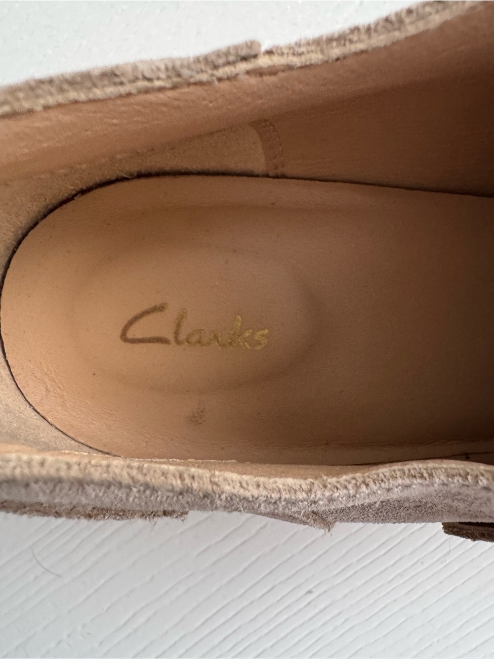 Clarks Eden Mid Monk Loafers in Beige | Size 9 - Picture 10 of 13